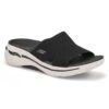 Skechers Lds Go Walk Arch Fit Slide Sandal-Bl 2 Skechers Lds Go Walk Arch Fit Slide Sandal-Bl -Shoes Sale Shop 140224 BKW XXX