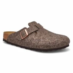 Birkenstock Men's Boston Wool Clog - Cacao