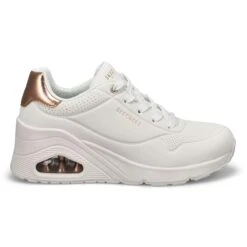 Uno Wedge Hi Steps Women -Shoes Sale Shop 177520 WHT XX4