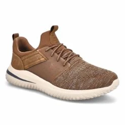 Skechers Men's Delson 3.0 Cicada Sneaker - Br -Shoes Sale Shop 210238 KHK XXX