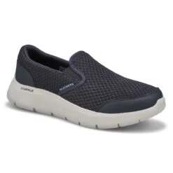 Skechers Men's Go Walk Flex Request Sneaker -Shoes Sale Shop 216485 NVGY XXX 1
