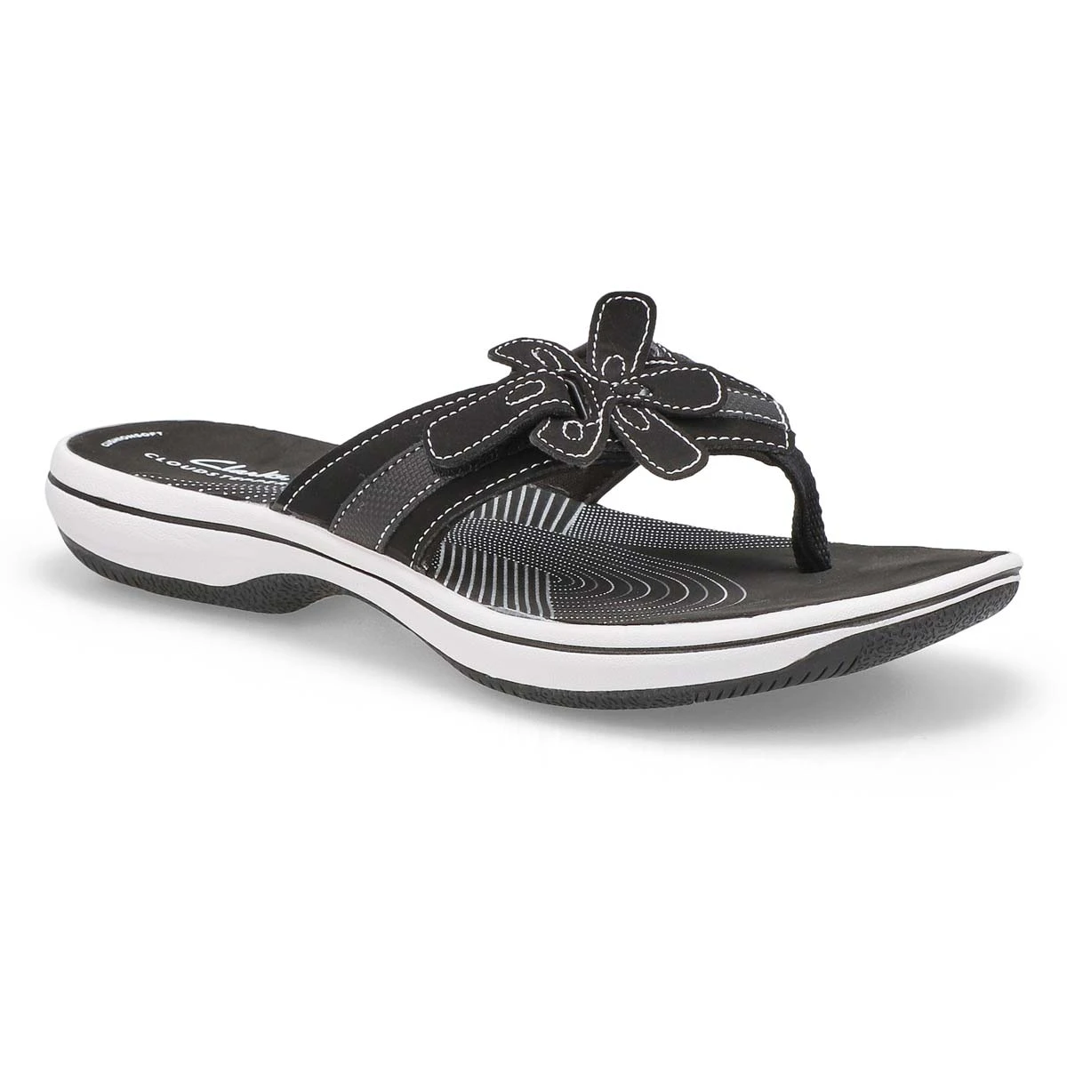 Clarks Women's Brinkley Thong Casual Sandal - 4 Clarks Women's Brinkley Thong Casual Sandal - - Image 3
