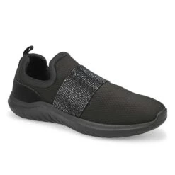 Clarks Women's Nova Way Slip On Sneaker - Bla