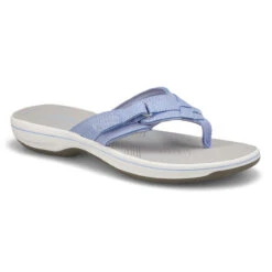 Clarks Women's Breeze Sea Thong Sandal - Lave