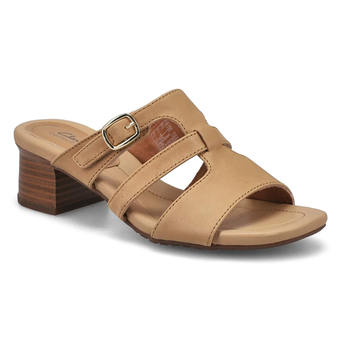 Clarks Women's Desirae Palm Casual Sandal - P 5 Clarks Women's Desirae Palm Casual Sandal - P - Image 3