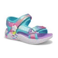 Skechers Girl's Unicorn Dreams Sandal - Print