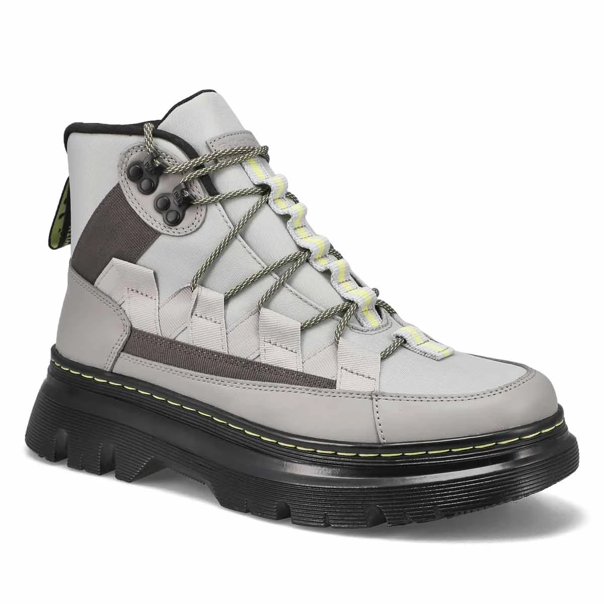 Dr. Martens Dr Martens Men's Boury Combat Boot- Gunmetal 3 Dr. Martens Dr Martens Men's Boury Combat Boot- Gunmetal