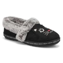 Skechers Women's Bobs Too Cozy 3D Dog Slipper 9 Skechers Women's Bobs Too Cozy 3D Dog Slipper -Shoes Sale Shop 33355 BLK XXX 2