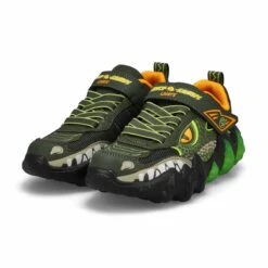 Skech-O-Saurus Lights 2.0 Boys -Shoes Sale Shop 400121L OLV XX6