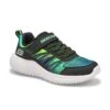 Skechers Boys' Bounder Sneaker -Black/ Lime -Shoes Sale Shop 403737L BBLM XXX