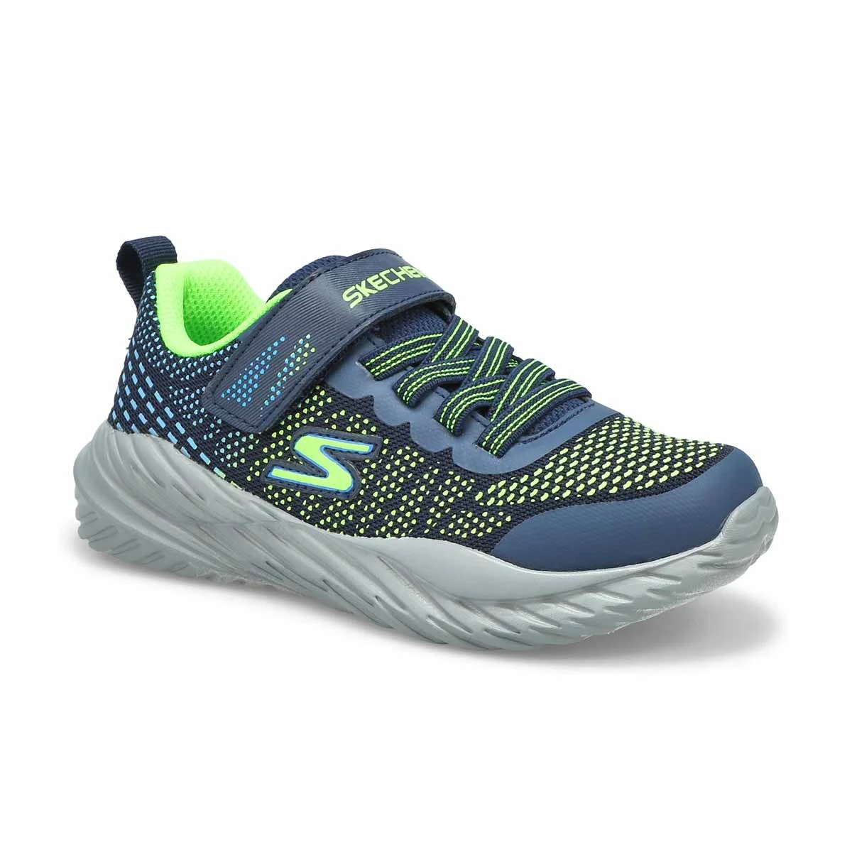 Skechers Boys' Nitro Sprint Sneaker - Navy /L 3 Skechers Boys' Nitro Sprint Sneaker - Navy /L