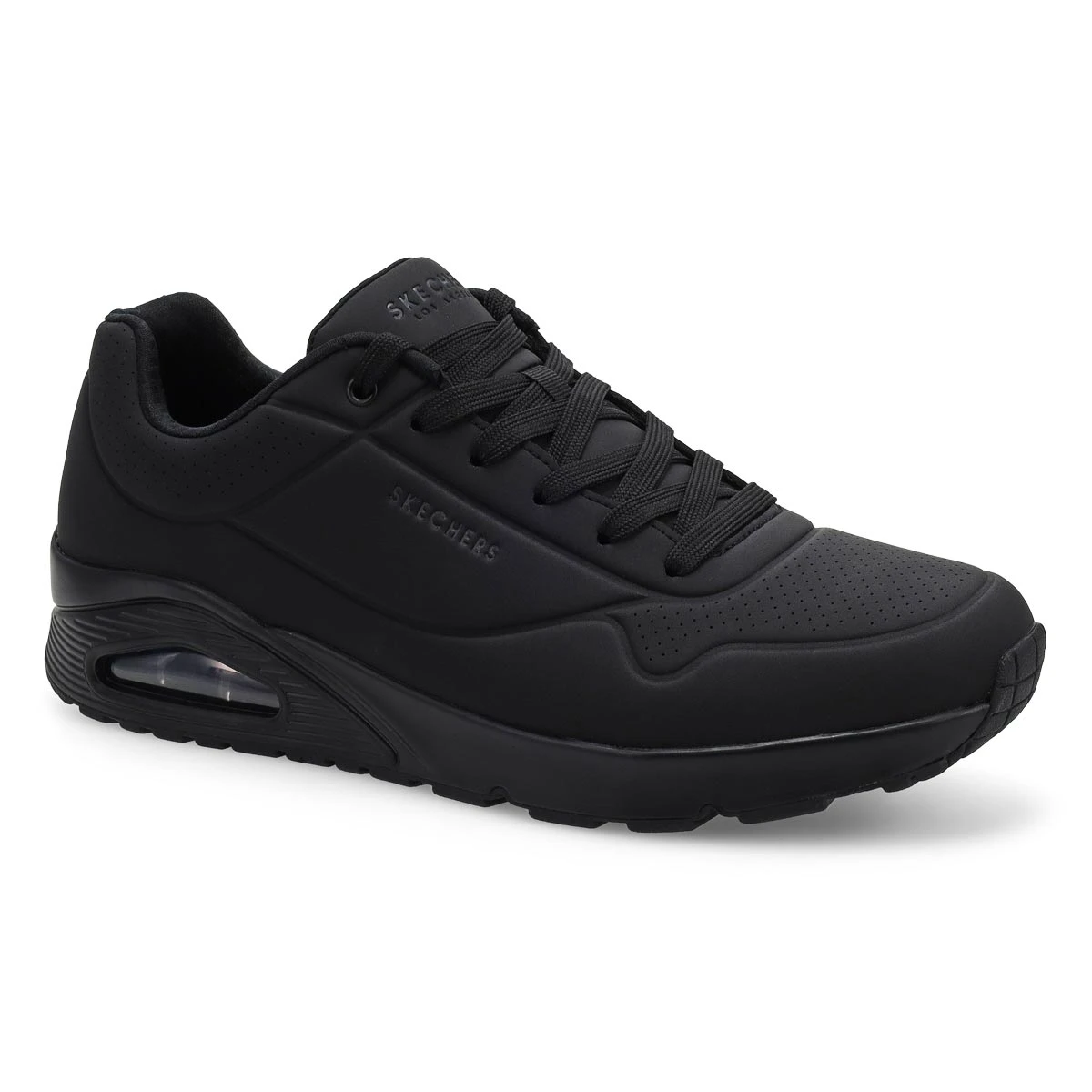 Skechers Men's Uno Stand On Air Sneaker - Bla 4 Skechers Men's Uno Stand On Air Sneaker - Bla - Image 2