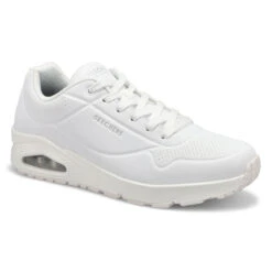 Skechers Men's Uno Stand On Air Sneaker -Whit -Shoes Sale Shop 52458 WHT XXX 3