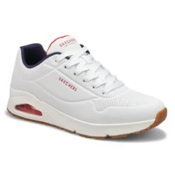 Skechers Men's Uno Stand On Air Sneaker- Whit -Shoes Sale Shop 52458 WNVR XXX 2