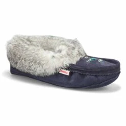 SoftMoc Women's SF600 Rabbit Fur Moccasin - -Shoes Sale Shop 65820L XXX 4