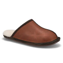 SoftMoc Men's Cadel 2 Open Back Slipper-Charc -Shoes Sale Shop CADEL2 BRNCRZ XXX