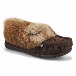 SoftMoc Women's Cute 5 Rabbit Fur Moccasin - 13 SoftMoc Women's Cute 5 Rabbit Fur Moccasin - -Shoes Sale Shop CUTE5 CHOC XXX 1