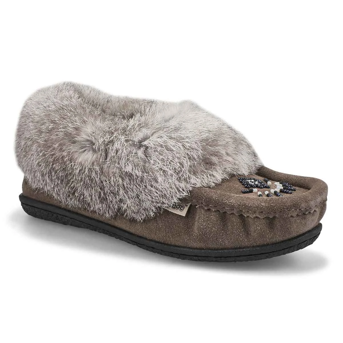 SoftMoc Women's Cute 5 Rabbit Fur Moccasin - 8 SoftMoc Women's Cute 5 Rabbit Fur Moccasin - - Image 6