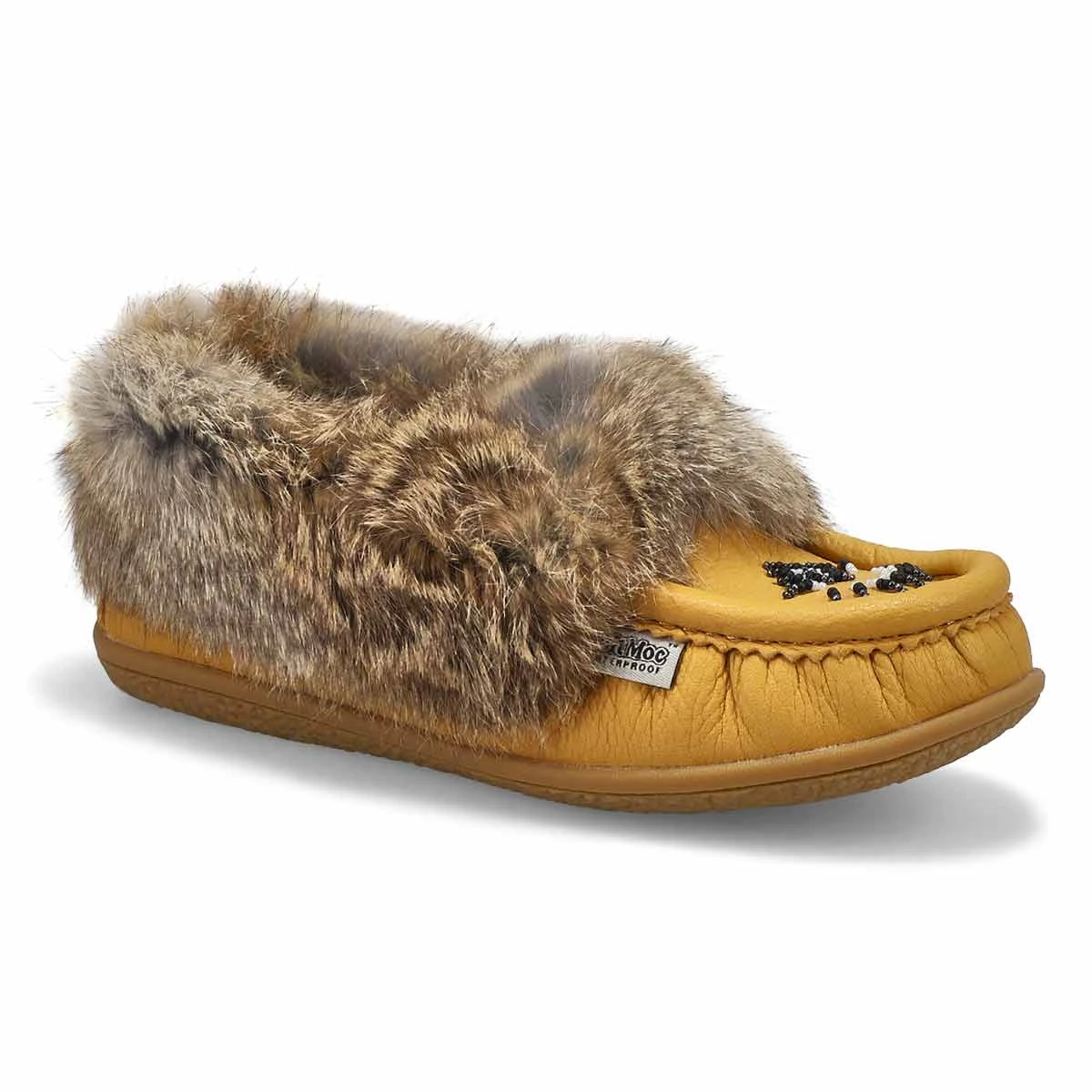 SoftMoc Women's Cute 5 L Rabbit Fur Moccasin 4 SoftMoc Women's Cute 5 L Rabbit Fur Moccasin - Image 2