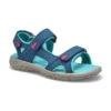 SoftMoc Girls' Daisy Sport Sandal - Navy/Turq 2 SoftMoc Girls' Daisy Sport Sandal - Navy/Turq -Shoes Sale Shop DAISY NVYTRQ XXX 1