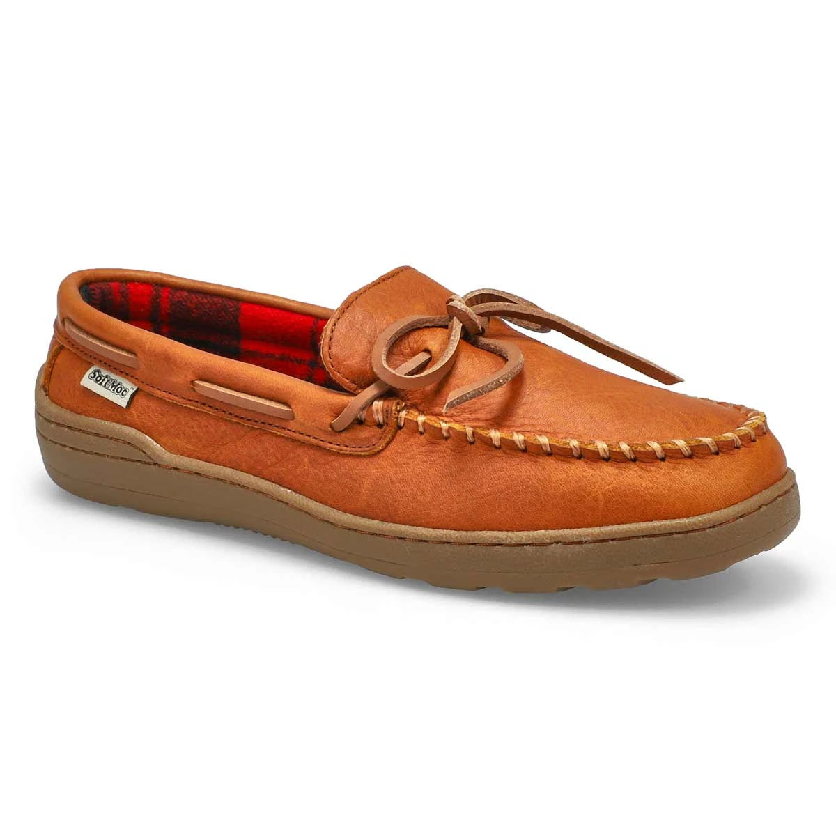SoftMoc Men's Danny Moccasin - Cashew 3 SoftMoc Men's Danny Moccasin - Cashew