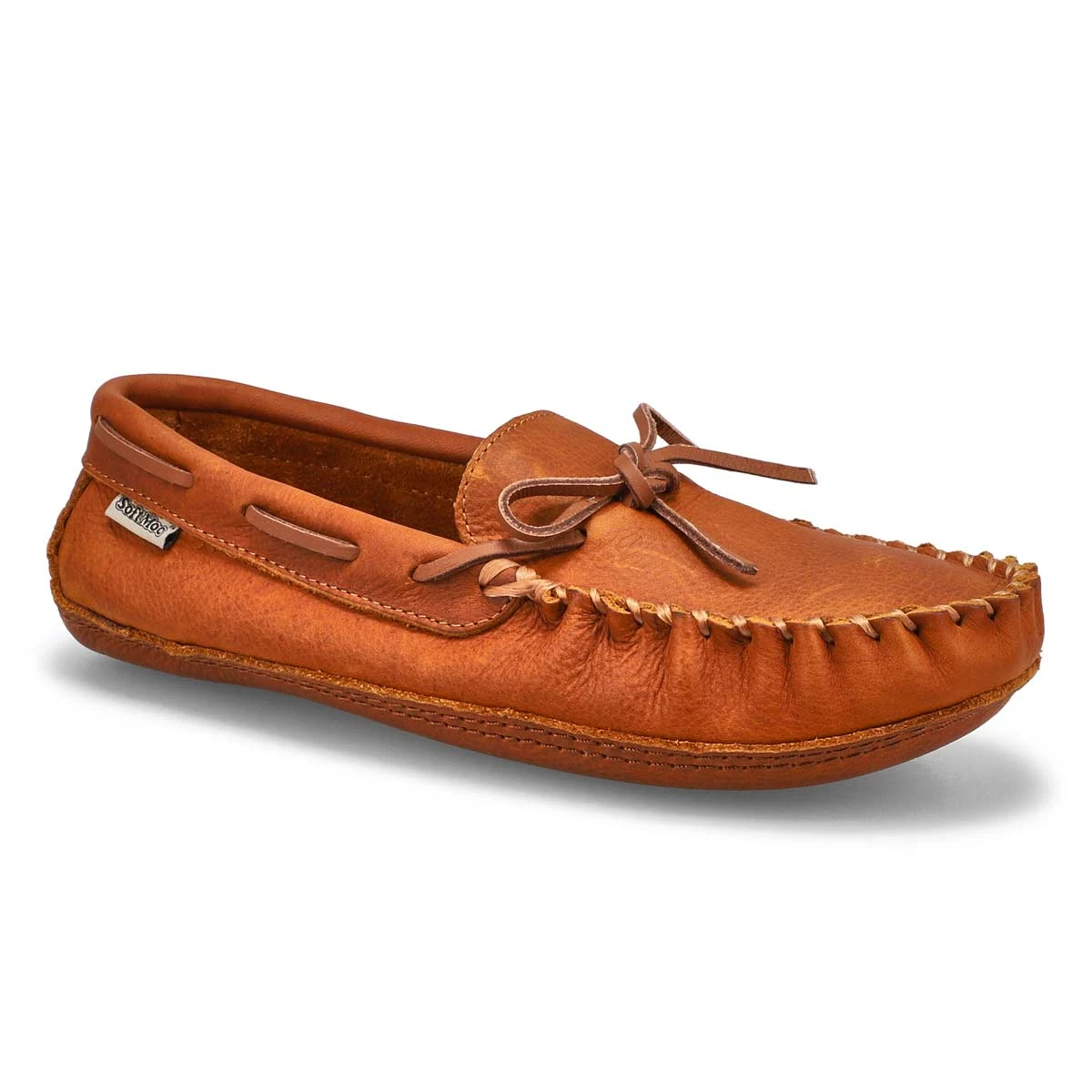 SoftMoc Men's Dario Moccasin - Cashew 3 SoftMoc Men's Dario Moccasin - Cashew