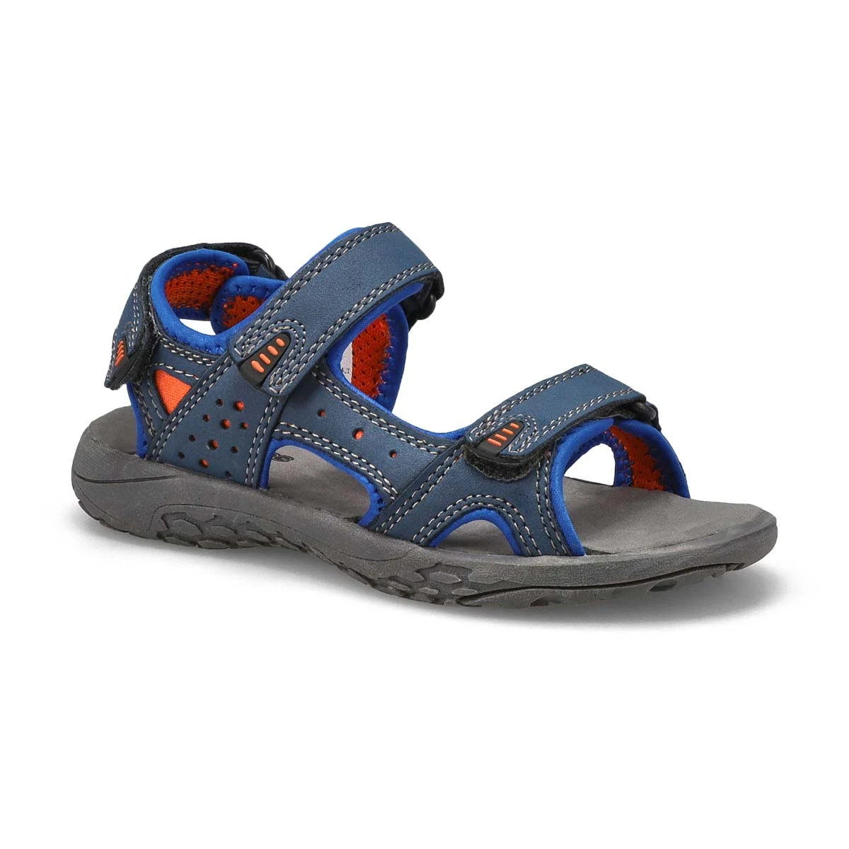 SoftMoc Boys' Diego Sport Sandal - Black/Mult 5 SoftMoc Boys' Diego Sport Sandal - Black/Mult - Image 3