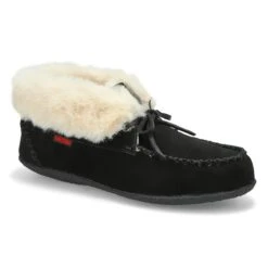 SoftMoc Women's Dominica-High Suede Moccasin -Shoes Sale Shop DOMINICA HIGH BLK XXX 1