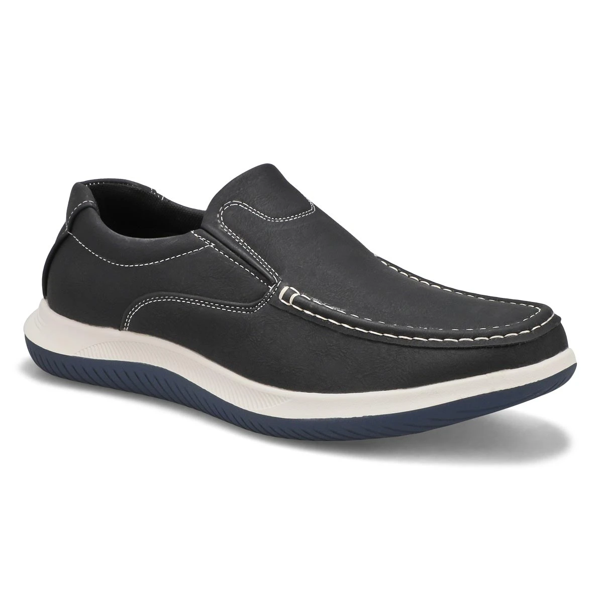 SoftMoc Men's Drill Slip On Casual Shoe - Bla 3 SoftMoc Men's Drill Slip On Casual Shoe - Bla