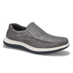 SoftMoc Men's Drill Slip On Casual Shoe - Gre