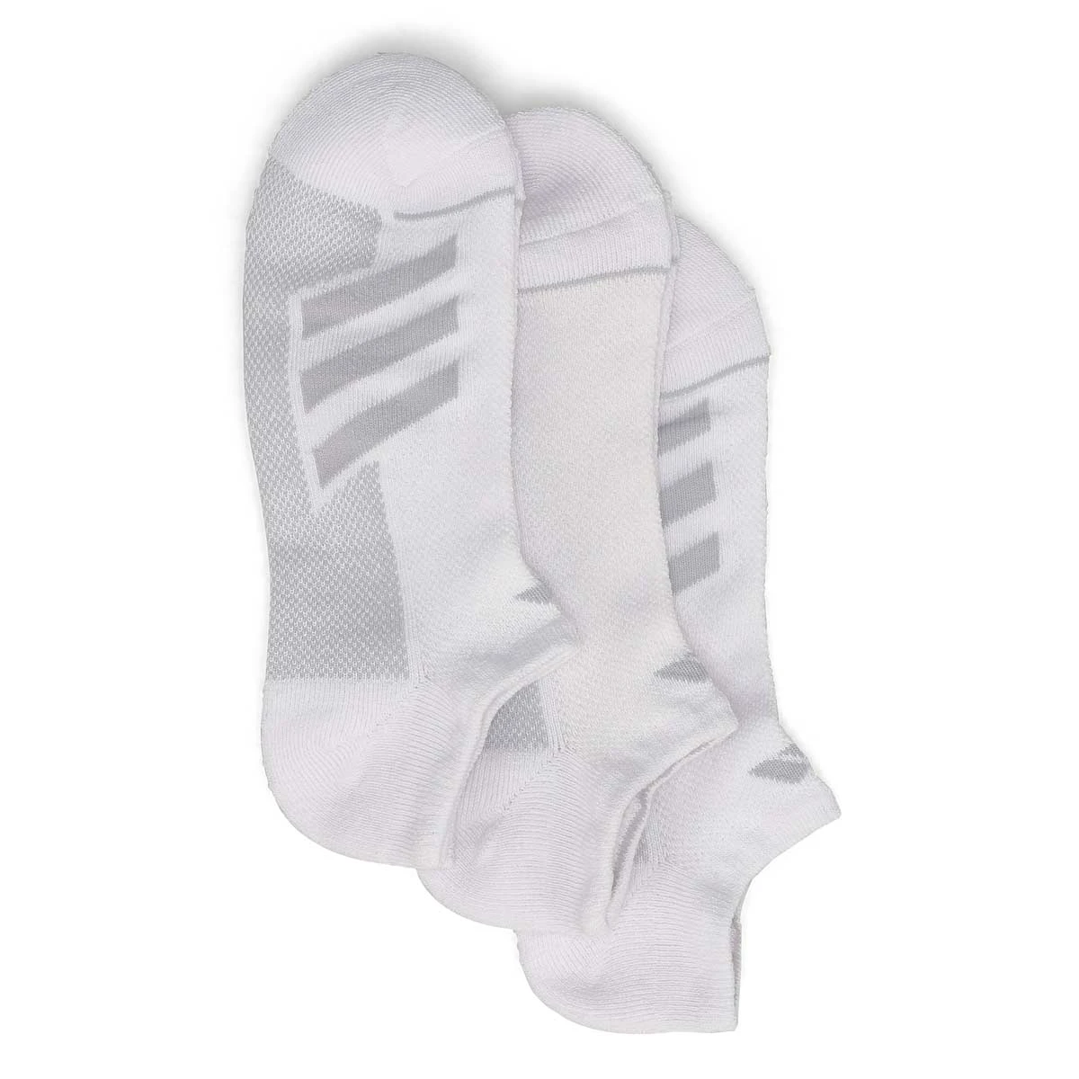 Adidas Men's SL Stripe White Sock - 3 Pack 3 Adidas Men's SL Stripe White Sock - 3 Pack