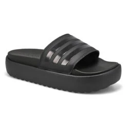 Adidas Women's Adilette Platform Sandal - Bla