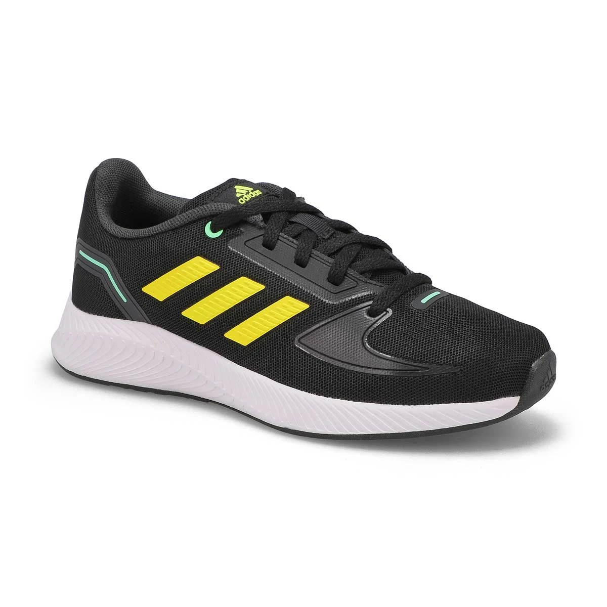 Adidas Girls' RunFalcon 2.0 K Sneaker - Blue/ 4 Adidas Girls' RunFalcon 2.0 K Sneaker - Blue/ - Image 2