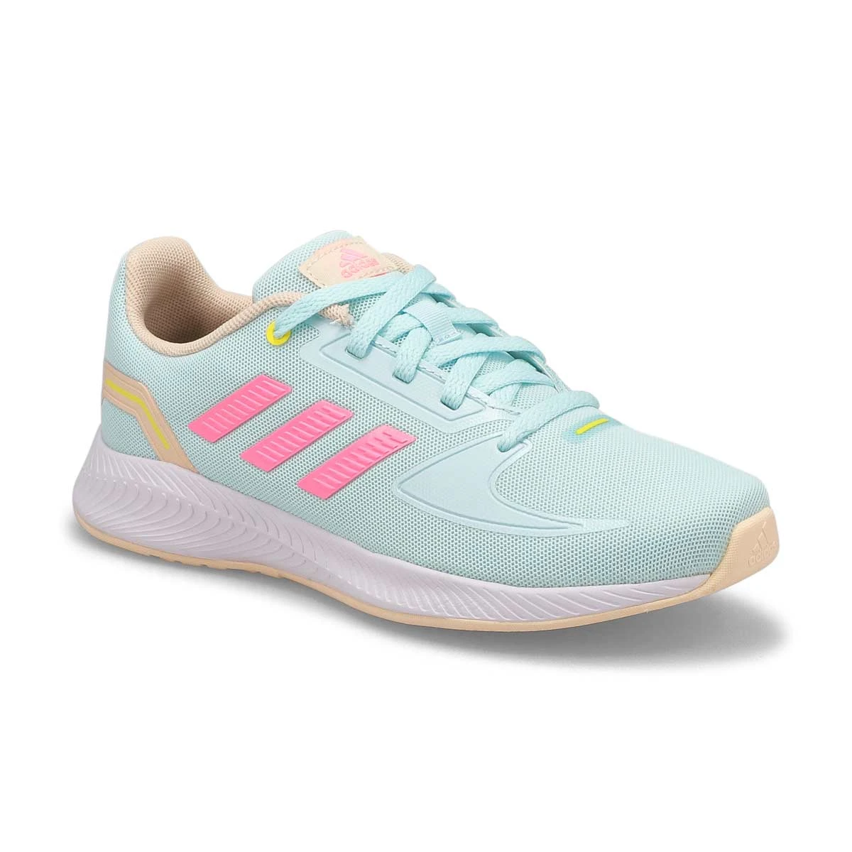 Adidas Girls' RunFalcon 2.0 K Sneaker - Blue/ 3 Adidas Girls' RunFalcon 2.0 K Sneaker - Blue/