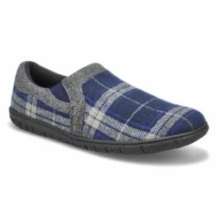 SoftMoc Men's Jacob Memory Foam Slipper - Gr -Shoes Sale Shop JACOB NVYPLD XXX