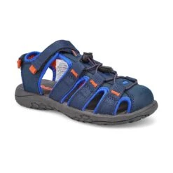 SoftMoc Boys' Kyle Fisherman Sandal - Black L 7 SoftMoc Boys' Kyle Fisherman Sandal - Black L -Shoes Sale Shop KYLE NVY XXX 2