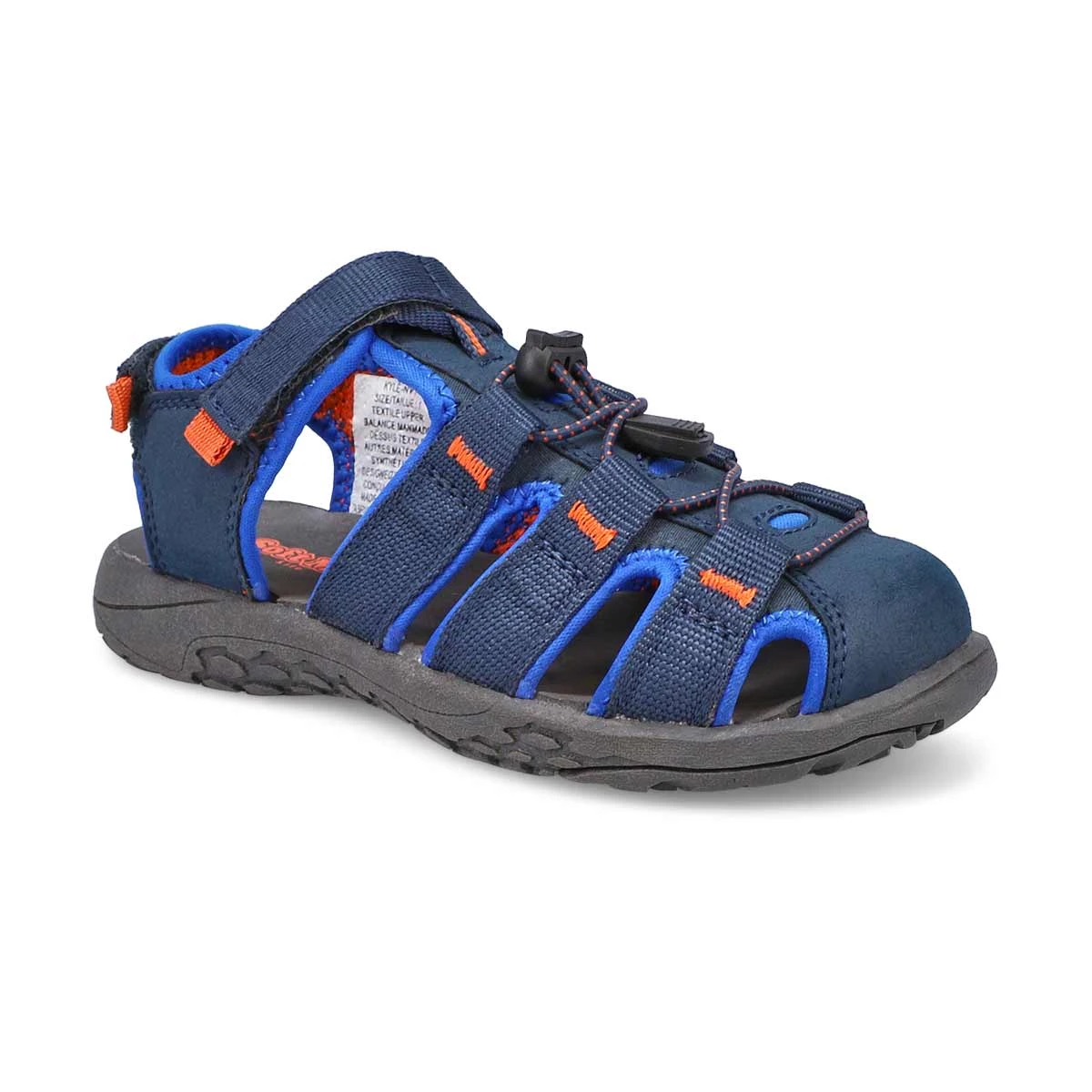 SoftMoc Boys' Kyle Fisherman Sandal - Black/M 5 SoftMoc Boys' Kyle Fisherman Sandal - Black/M - Image 3