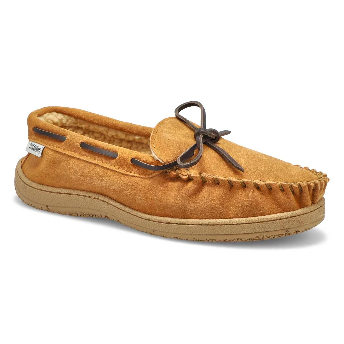 SoftMoc Men's Louie Lined Suede Moccasin - Ch 3 SoftMoc Men's Louie Lined Suede Moccasin - Ch