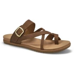 SoftMoc Women's Miya Toe Loop Sandal- Taupe -Shoes Sale Shop MIYA BRNCRZ XXX 1