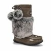 SoftMoc Girls' Niska 6 Jr Faux Rabbit Fur Muk 1 SoftMoc Girls' Niska 6 Jr Faux Rabbit Fur Muk -Shoes Sale Shop NISKA6 JR GRY XXX