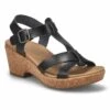 SoftMoc Woman's Paola Wedge Sandal - Black -Shoes Sale Shop PAOLA BLK XXX