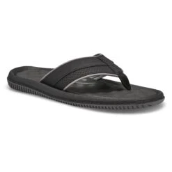 SoftMoc Men's Roland 2 Thong Sandal - Black