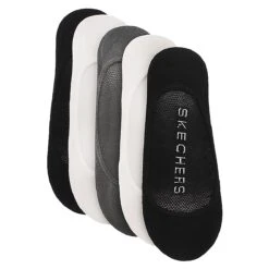 Skechers Lds Microfiber Superlow Liner 5pk- M 10 Skechers Lds Microfiber Superlow Liner 5pk- M -Shoes Sale Shop S106144C 008 XXX 3