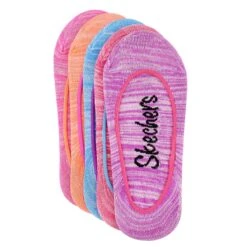 Skechers Women's NON TERRY Multi 5pk Superlow