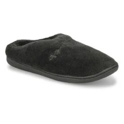 SoftMoc Women's Snuggle Open Back Slipper - L -Shoes Sale Shop SNUGGLE BLK XXX 2